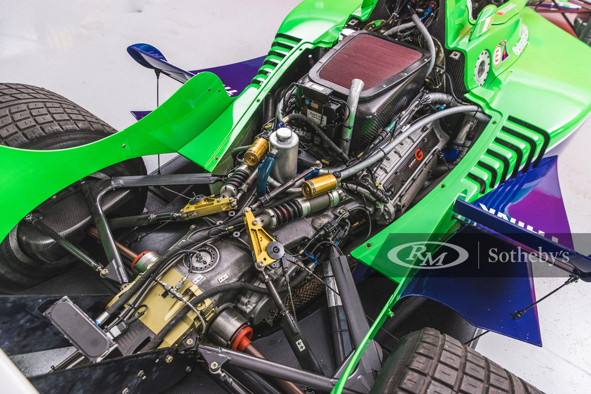 Engine of the 2005 Lola B05/52 A1 Grand Prix available at RM Sotheby's Amelia Island Live Auction 2021